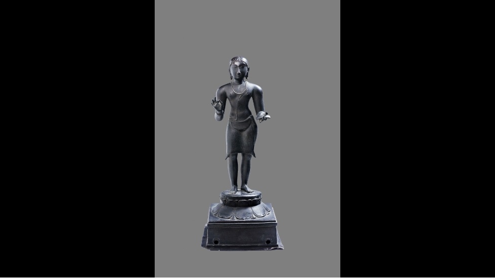 A escultura em bronze do período da dinastia Chola (850 DC - 1250 DC) é um exemplo da presença do corpo na arte tradicional indiana - Divulgação