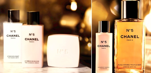 Quatro novos produtos integram a linha de banho inspirada no perfume Chanel Nº 5  - Divulgação