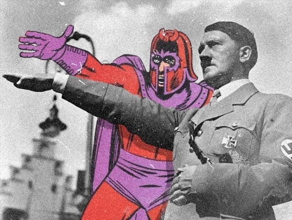 Ilustração de Butcher Billy sobre a foto Adolf Hitler, de fotógrafo desconhecido - Butcher Billy/Divulgação