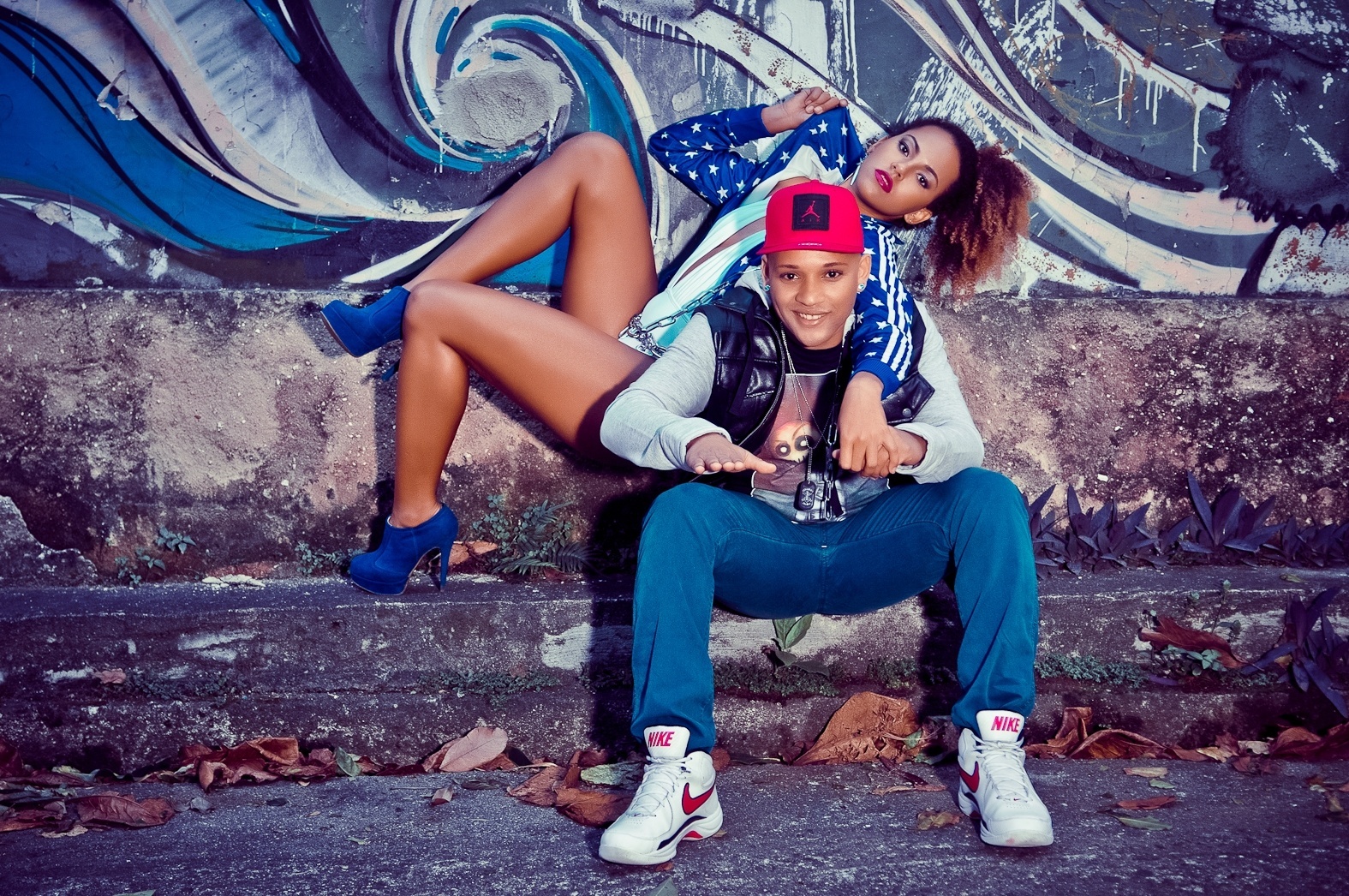 9.out.2013 - Usando como cenário a arte de rua, a fotógrafa Ana Paula Pacheco fará exposição sobre o funk e o futebol em Frankfurt, na Alemanha - Ana Paula Pacheco