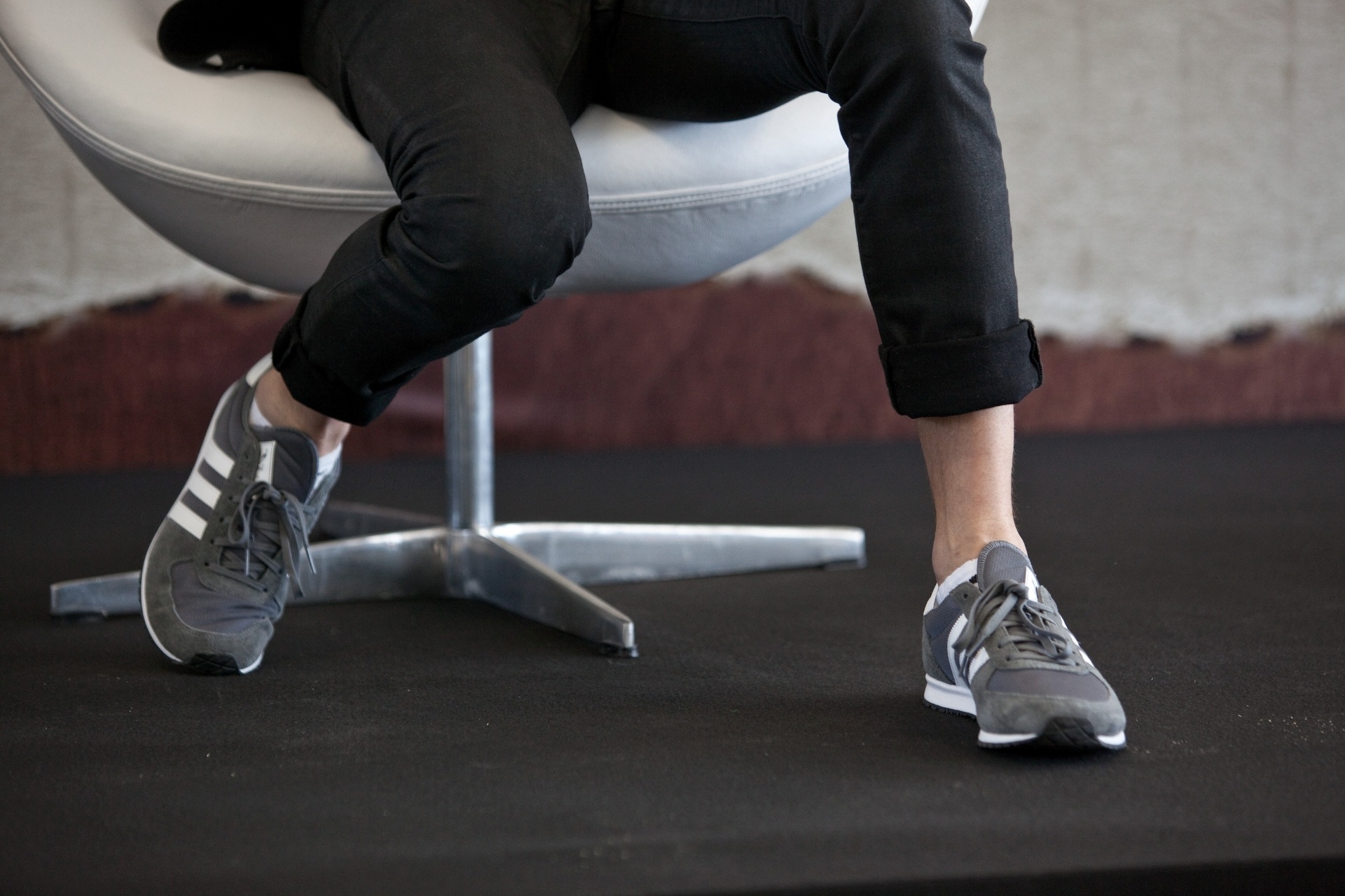 10.out.2013 - Perry Farrell, criador do festival Lollapalooza, durante coletiva de imprensa no autódromo de Interlagos, em São Paulo, que anunciou local e data da edição de 2014 do festival. - Simon Plestenjak/UOL