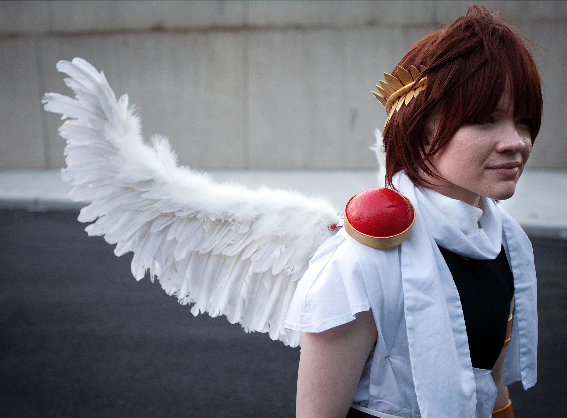 13.out.2013 - Fã capricha na fantasia para a Comic-Con NY 2013 - Reuters