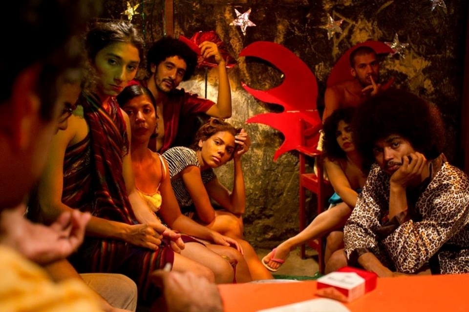 Elenco do Chão de Estrelas, trupe do filme "Tatuagem", estreia do diretor Hilton Lacerda - Flávio Gusmão/Divulgação