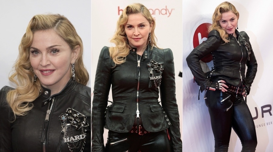 17.out.2013 - Madonna inaugurou mais uma filial de sua academia, a Hard Candy Fitness, dessa vez em Berlim, Alemanha. O empreendimento já possui filiais na Cidade do México, Moscou, São Petersgurbo, Santiago e Sydney. Em breve será inauguradas academias também no Canadá e Itália