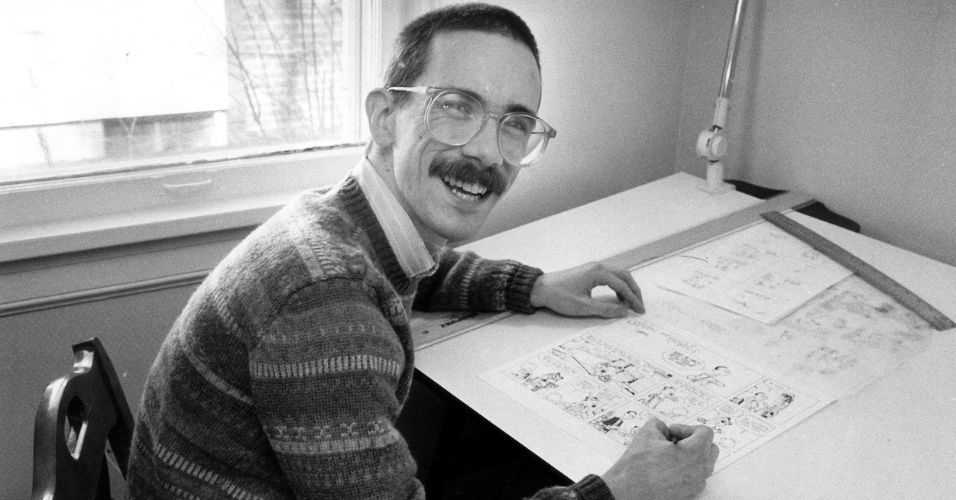 Bill Watterson, o criador da tirinha "Calvin e Haroldo"
