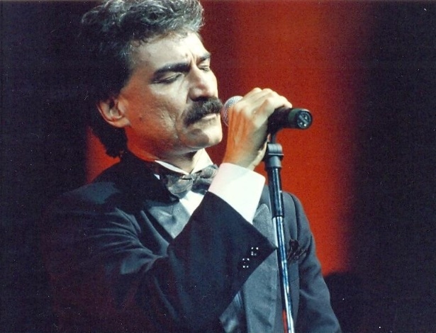 O cantor Belchior no Prêmio da Música Brasileira, em 1994