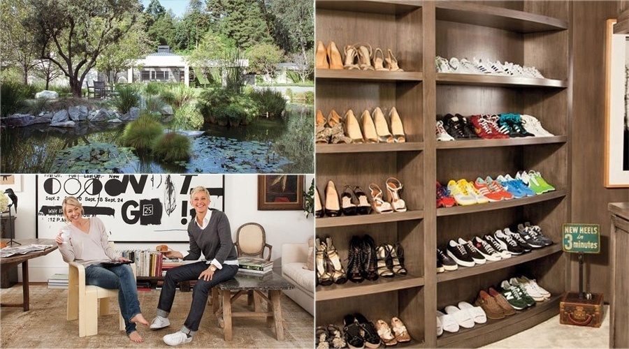 A propriedade do casal Ellen DeGeneres e Portia de Ross em Beverly Hills
