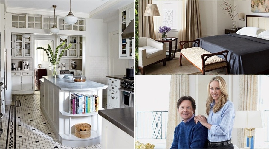 O apartamento do ator Michael J. Fox em Manhattan dá vista para o Central Park
