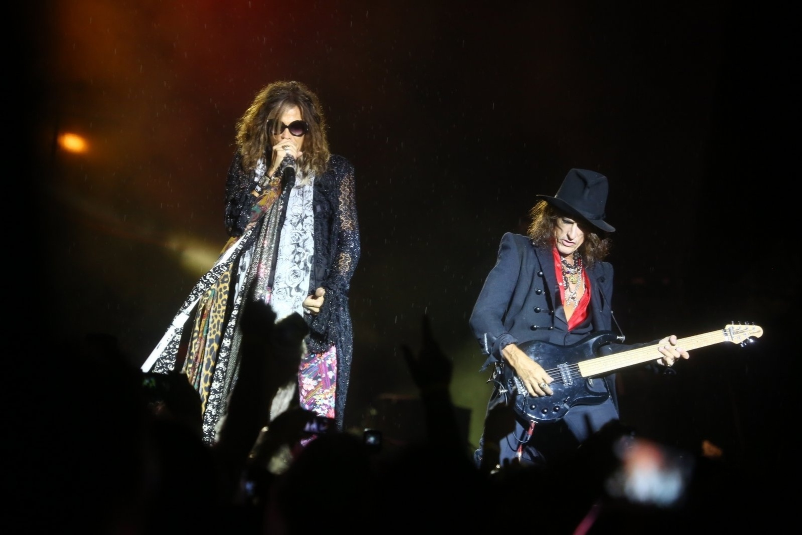 18.out.2013 - Banda Aerosmith faz show da turnê "The Global Warming" na Apoteose, no centro do Rio de Janeiro - Marcello Sá Barretto / AgNews