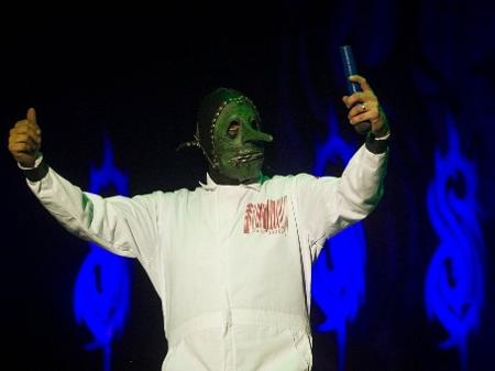 19.out.2013 - Slipknot se apresenta no festival Monsters of Rock - Rodrigo Capote/UOL