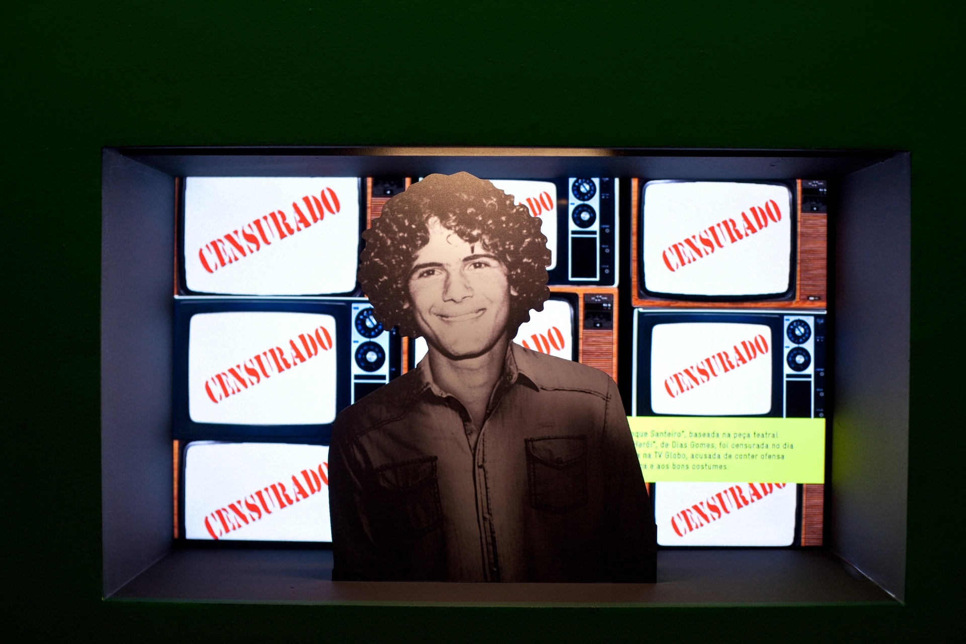 Exposicão Cazuza no Museu da Língua Portuguesa, na Estação da Luz, em São Paulo. "CAZUZA mostra sua cara" abre em 22 de outubro, com curadoria do arquiteto e cenógrafo Gringo Cardia - Simon Plestenjak/UOL