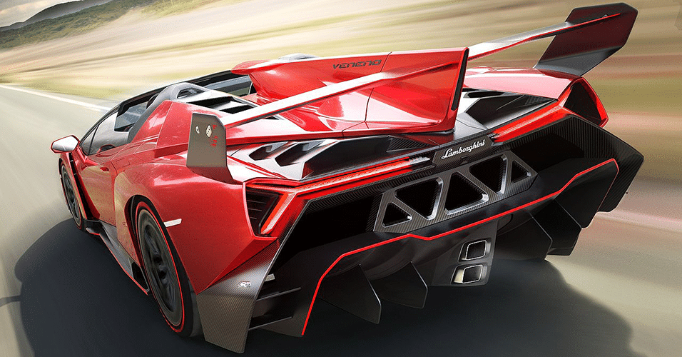 Lamborghini Veneno Roadster - Divulgação
