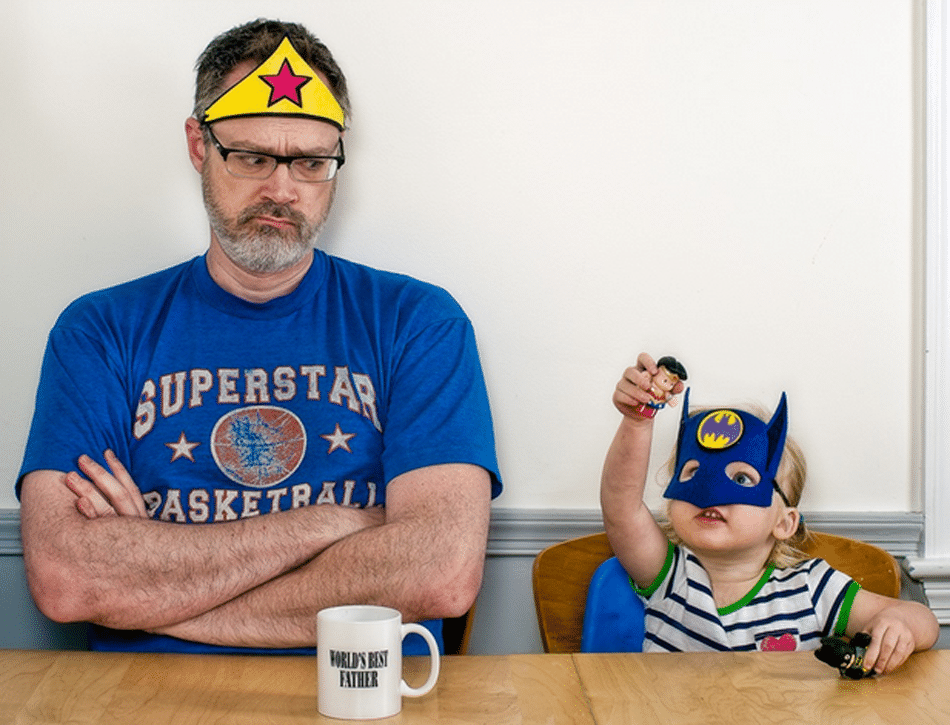 Wonderman and Batgirl - Dave Engledow