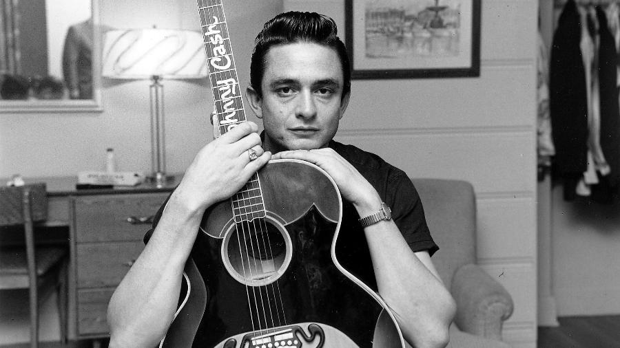 Johnny Cash, cantor e compositor norte-americano, completaria 90 anos em 2022 - Reprodução