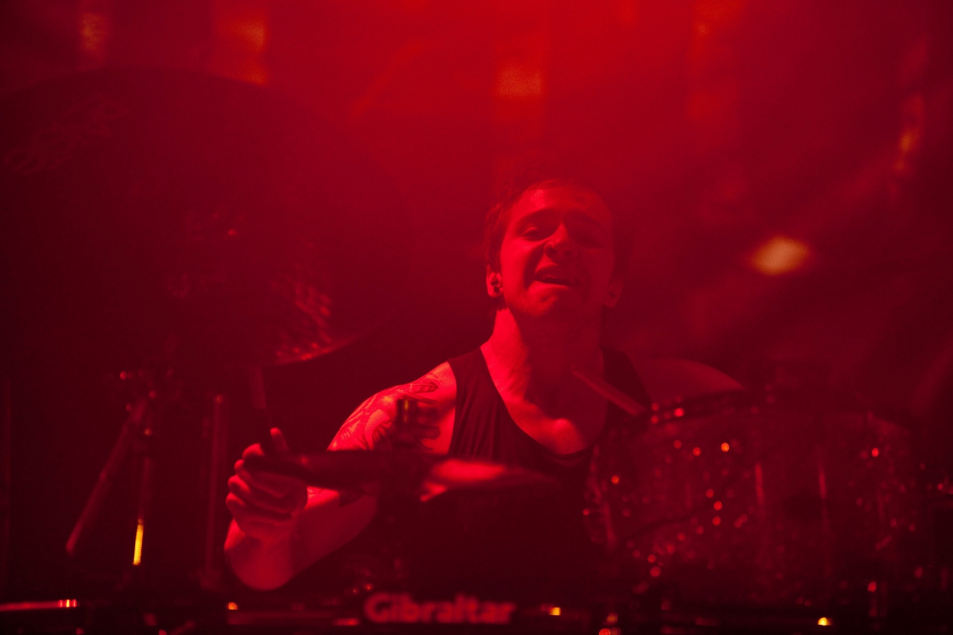 24.out.2013 - Sepultura comemora 20 anos de carreira com show com o repertório de "Chaos A.D.", disco que consolidou o grupo de heavy metal no exterior - Simon Plestenjak/UOL