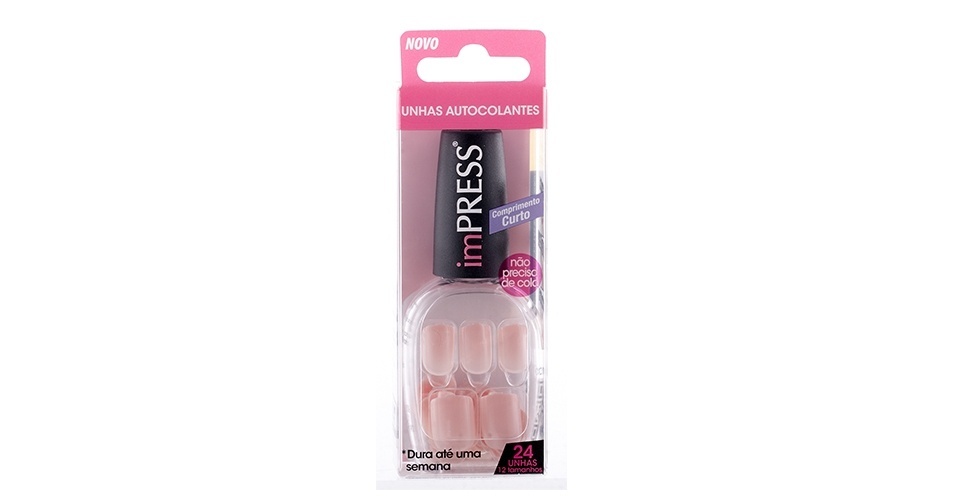 Unhas autocolantes Impress, First Kiss - Divulgação