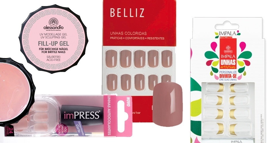 Unhas postiças - Divulgação/Montagem/UOL