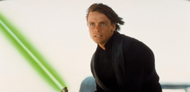 Mark Hamill em cena de "O Retorno de Jedi", de 1983 - Divulgação