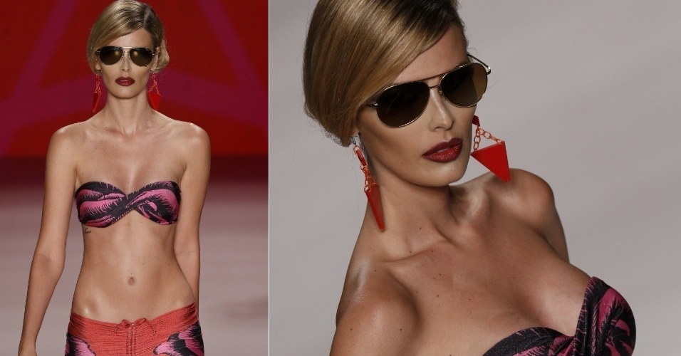 Após polêmica, sobre suposto desfile do jogador Alexandre Pato em sua apresentação no São Paulo Fashion Week, a Triton confirmou apenas a presença da top Yasmin Brunet, além da atriz Fiorella Matheis. As duas irão estrelar a campanha Inverno 2014 da marca - AgNews