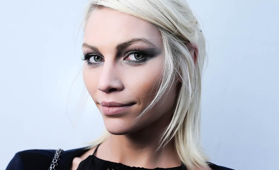 Retrato de Aline Weber durante o São Paulo Fashion Week Inverno 2014 - Flávio Florido/UOL