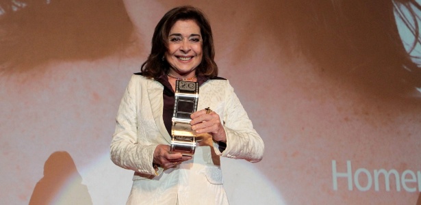 31.out.2013 - Betty Faria é homenageada pelo conjunto da obra na 20º edição do Festival de VItória  - Cláudio Postay/EFE