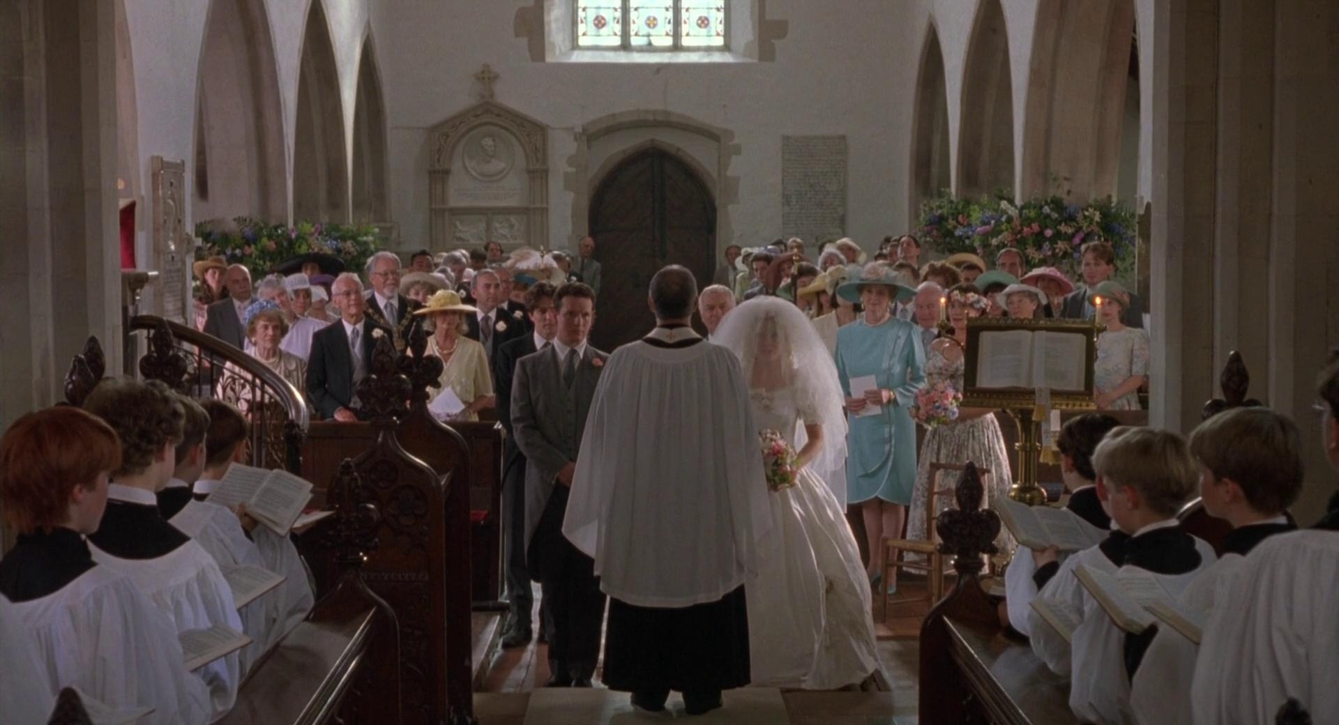 Cena do filme "Quatro Casamentos e um Funeral" - Divulgação