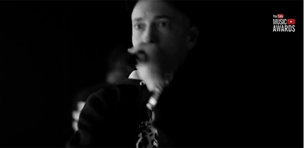 Imagem da apresentação de Eminem no You Tube Awards - Reprodução