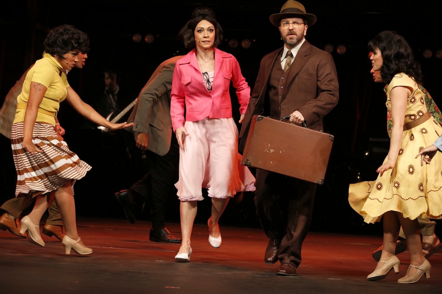 4.nov.2013 - Ensaio aberto de "Elis, A Musical", no teatro Oi Casa Grande, no Rio, com direção de Denis Carvalho - Felipe Panfili/AgNews