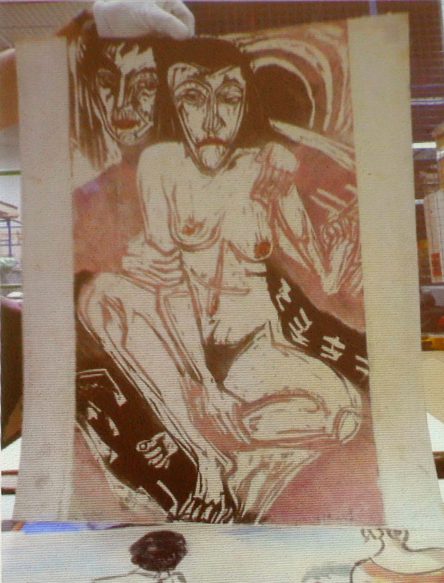 5.nov.2013- Ludwig Kirchner, "Menina Melancólica". Obras roubadas por nazistas - Reuters