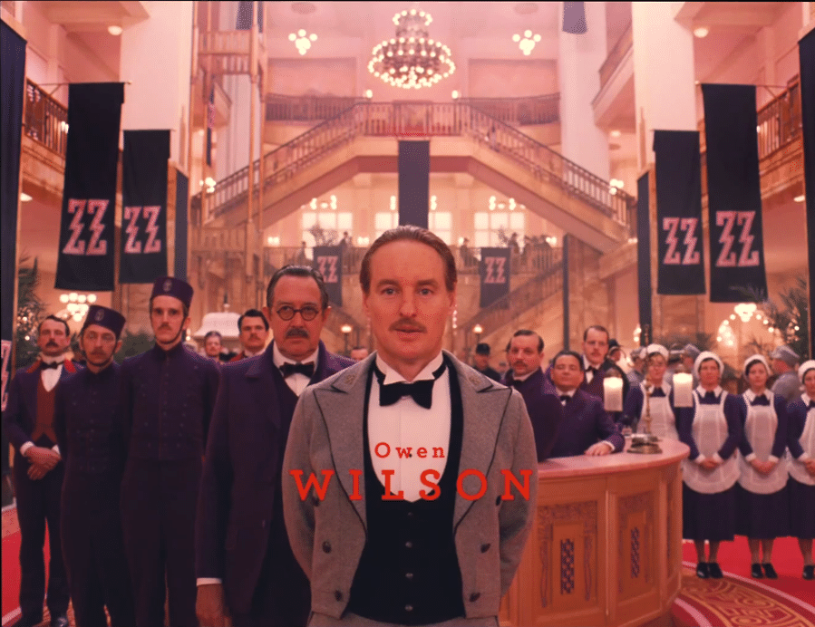 05.nov.2013 -  Owen Wilson em "O Grande Hotel Budapeste", filme de Wes Anderson que chega ao circuito comercial em 2014