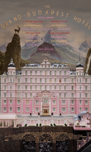 05.nov.2013 -  Pôster de "O Grande Hotel Budapeste", filme de Wes Anderson, estreia em circuito comercial em 2014
