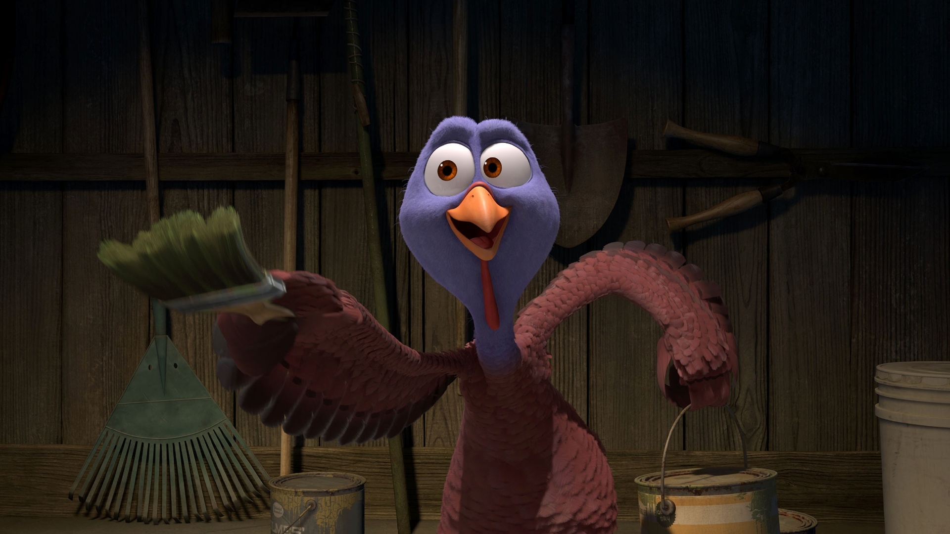 Cena da animação "Bons de Bico", de Jimmy Hayward - Divulgação/Imagem Filmes