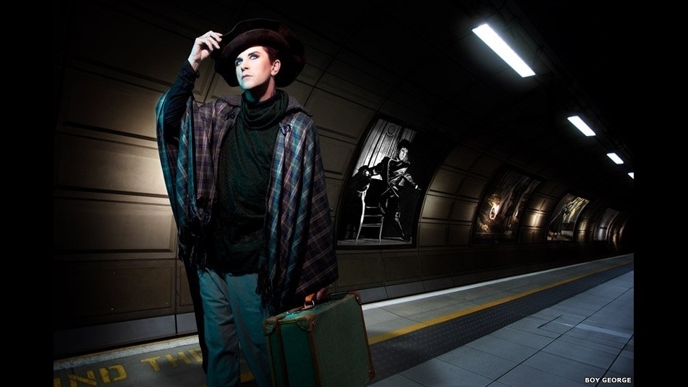 Fotografia tirada pelo cantor Boy George que faz parte da exposição "This Way Out" - Boy George