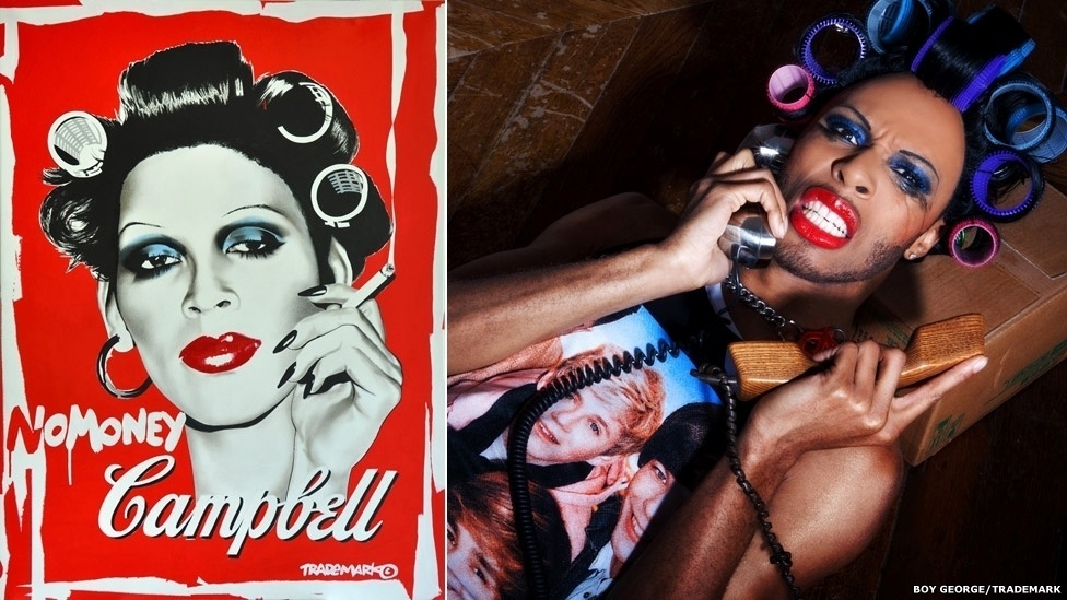 Fotografia tirada pelo cantor Boy George que faz parte da exposição "This Way Out" - Boy George