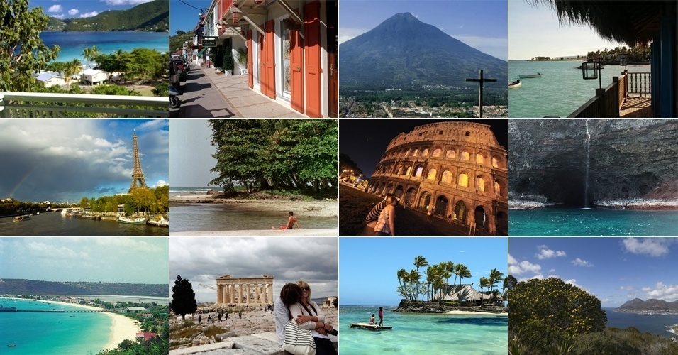Top 20 destinos para passar a lua de mel - UOL/Getty Images/The New York Times/Folhapress/AP/EFE/AFP/Reuters