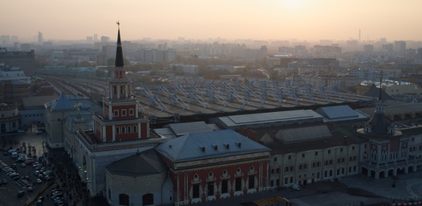 Vista geral da cidade de Moscou, na Rússia - Getty Images