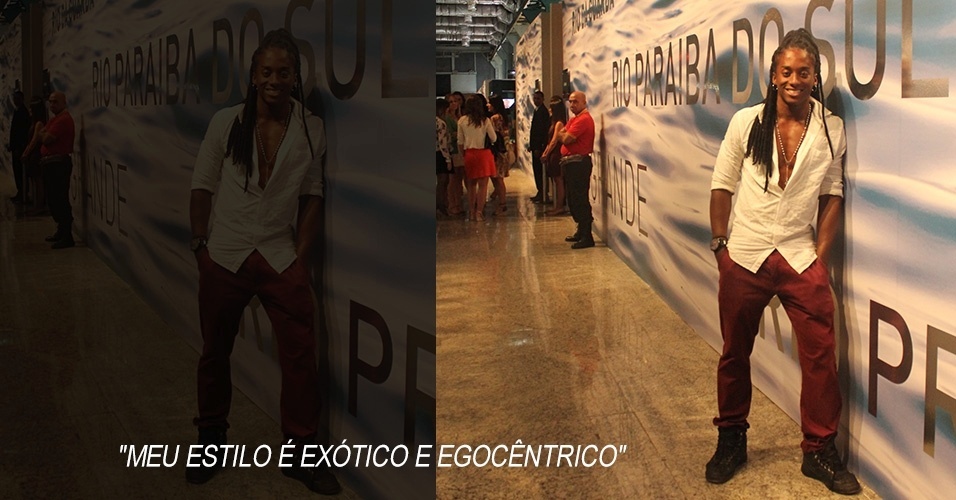 6 nov. 2013 - Yunes dos Santos, 24, modelo fotográfico, veste roupas da C&A e tênis Nike - Vanessa Holanda/UOL