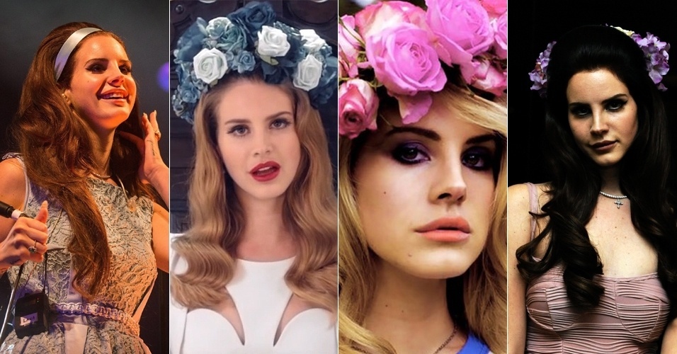 A cantora Lana Del Rey, dona de um estilo romântico e vintage, está de passagem pelo Brasil para uma série de shows. A nova-iorquina adora usar acessórios para enfeitar os cabelos, quase sempre volumosos. A seguir, separamos algumas inspirações para noivas, como guirlandas de flores, tiaras e fitas