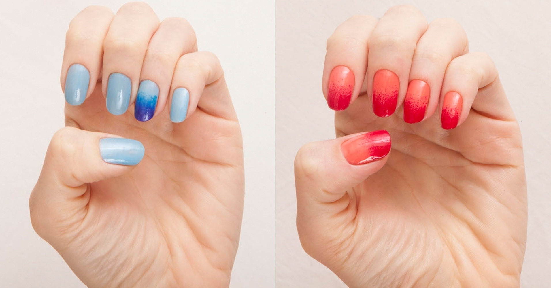 Unha degradê colorida é a cara da estação; aprenda a fazer - Fabiano Cerchiari/UOL