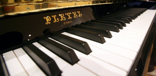 13.dez.2006 - Piano da marca francesa Pleyel, que fabricava instrumentos para Chopin e Franz Liszt