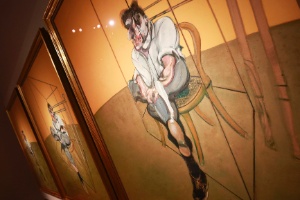Imagem do quadro "Three Studies of Lucian Freud", de Francis Bacon - Shannon Stapleton/Reuters