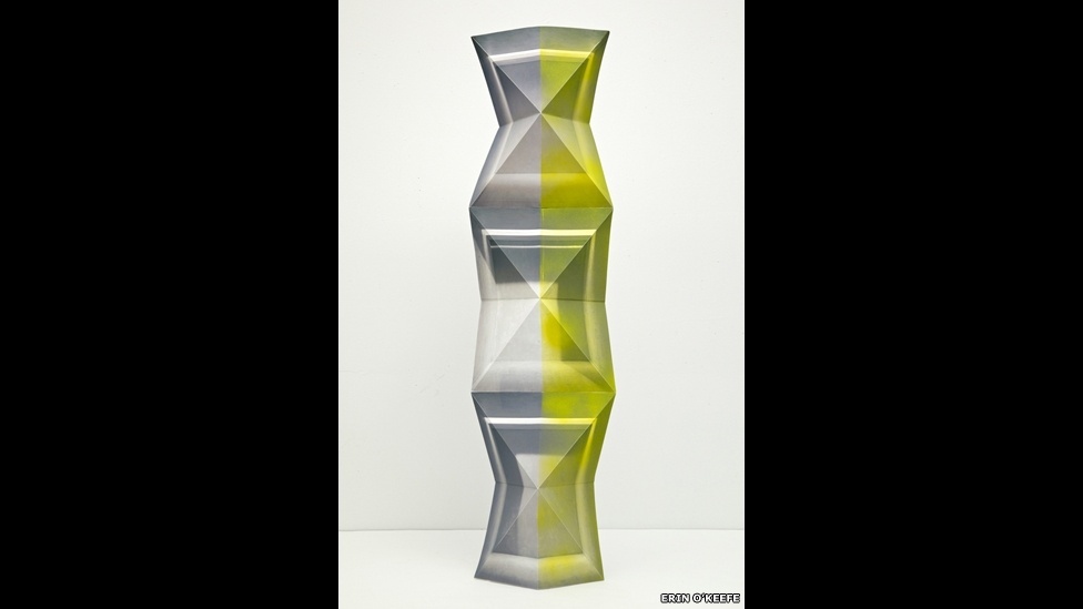 O trabalho de Erin O'Keefe aborda a questão da percepção espacial - Erin O'Keefe/Column for AT/BBC