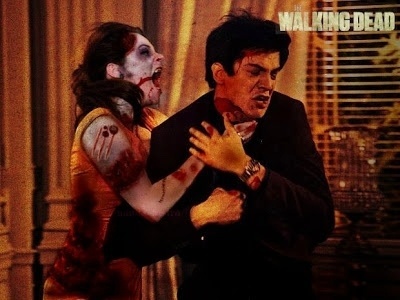 Os internautas também transformaram Paloma (Paolla Oliveira) em um zumbi, em referência a série "The Walking Dead"