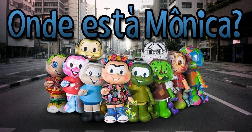 Onde está Mônica - capa - Montagem - Arte UOL