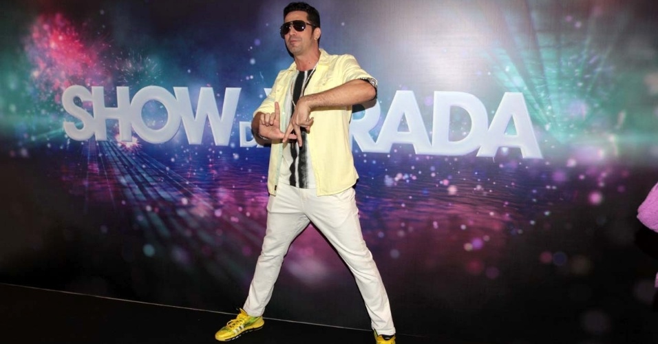 26.nov.2013 - O cantor Latino será atração do "Show da Virada", exibido durante o Réveillon pela Globo
