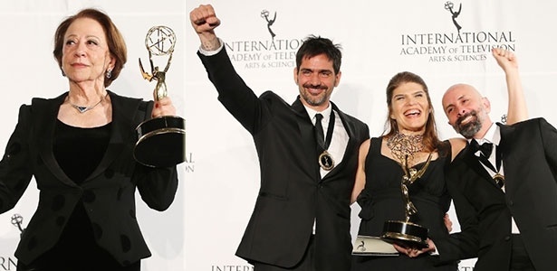 Fernanda Montenegro, Vinícius Coimbra, Claudia Lage e João Ximenes Braga