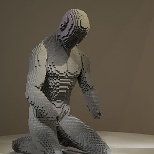 Obra que faz parte da "The Art of the Brick" ('A Arte do Tijolo', em tradução livre), maior exposição mundial de obras de arte feitas com blocos de Lego - Divulgação/©Fire-Starte