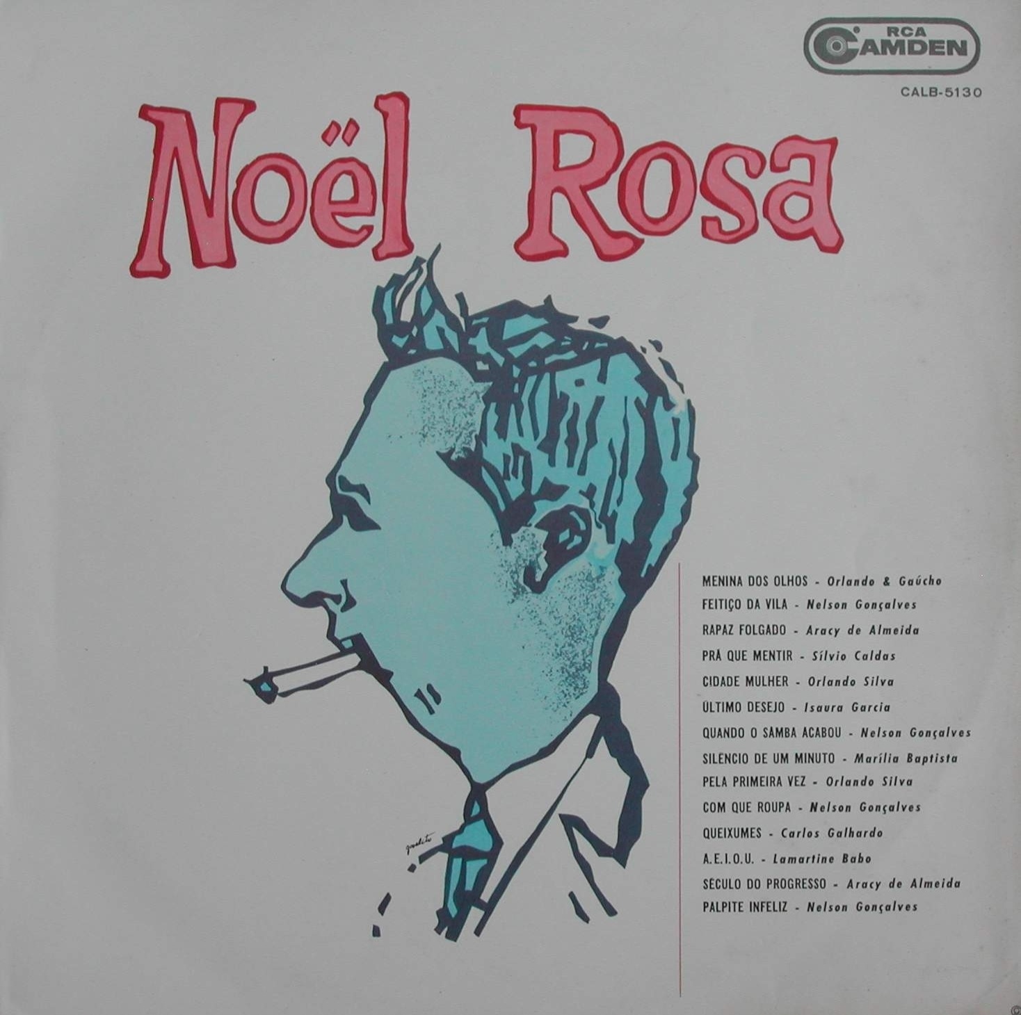 Capa de "Noel Rosa" (1967), de Noel Rosa - Divulgação