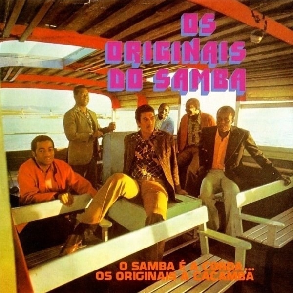 Capa de "O Samba É A Corda... Os Originais A Caçamba" (1972), de Originais do Samba - Divulgação