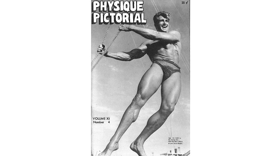 O fotógrafo americano Bob Mizer (1922-1992) e o ilustrador finlandês Touko Laaksonen, conhecido como Tom da Finlândia. Os dois trabalharam juntos na revista Physique Pictorial, criada por Mizer para difundir sua obra e a de outros artistas - BBC